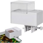 Distributeur automatique de nourriture pour poissons avec minuterie minuterie pour nourriture en flocons ...