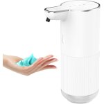 Distributeur automatique de savon liquide sans contact 1232 oz / 350 ml type liquide blanc(fen�tre de ...