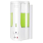 Distributeur automatique de savon mural sans contact avec capteur infrarouge pour salle de bain cuisine ...
