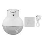 Distributeur automatique de savon sans contact rechargeable ipx5 �tanche mural induction 400ml gel blanc ...