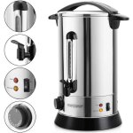 Distributeur de boissons chaudes - monzana - 20 l - acier inoxydable - robinet couvercle verrouillable ... Distributeur de boissons chaudes - monzana - 20 l - acier inoxydable - robinet couvercle verrouillable ...