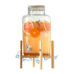Distributeur boisson avec support et robinet 8 l - fontaine à eau et cocktail - bol à punch - jarre en ... Distributeur boisson avec support et robinet 8 l - fontaine à eau et cocktail - bol à punch - jarre en ...