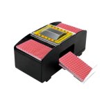 Distributeur de cartes de jeu lectronique mlange de cartes automatiques avec batterie et 2 paires de ...