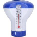 Distributeur de chlore flottant 5 r�glable pour pastilles piscines int�rieures / ext�rieures robuste ...