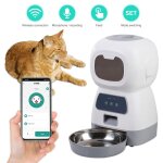 Distributeur croquettes automatique wifi - distributeur croquettes chat avec minuterie programmable - ... Distributeur croquettes automatique wifi - distributeur croquettes chat avec minuterie programmable - ...