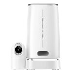 Distributeur de croquettes connect rojeco 4l ? camra full hd 1080p audio bidirectionnel wifi programmable ...