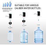 Distributeur deau en bouteille pompe  eau potable  chargement usb distributeur deau lectrique portable ...