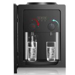 Distributeur deau chaude et froide - machine � eau noir - machine � eau chaude et froide distributeur ...