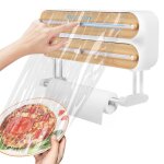 Distributeur film alimentaire aimant porte - rouleau mural de cuisine distributeur de film alimentaire ...