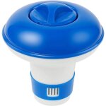 Distributeur flottant amovible de 127 cm (5 pouces) de pastilles de chlore pour spas et piscines (granul�s) ...