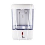 Distributeur gel hydroalcoolique mural - distributeur savon automatique sans contact 700 ml pour salle ...
