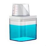 Distributeur de lessive 700ml - rangement pour poudre à laver perles de parfum ou liquide - 16x10x12 ... Distributeur de lessive 700ml - rangement pour poudre à laver perles de parfum ou liquide - 16x10x12 ...