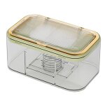 Distributeur de lingettes humides grande capacit support mural pour mouchoirs facile  ouvrir bote ...