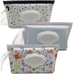 Distributeur de lingettes humides portable porte - couches r�utilisable pour distributeur de voyage personnel ...