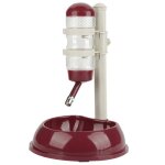 Distributeur de nourriture et deau pour chien réglable pour animaux de compagnie chats et chiens marron ... Distributeur de nourriture et deau pour chien réglable pour animaux de compagnie chats et chiens marron ...