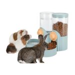 Distributeur pour nourriture de lapin 1l / 35oz bouteille suspendue pour cochons dinde distributeur automatiqu ...