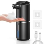 Distributeur de savon automatique distributeur de savon mousse mural sans contact avec capteur 4 niveaux ...