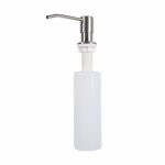 Distributeur savon encastrable 300 ml lotion de savon liquide distributeur de savon pour �vier de cuisine ...