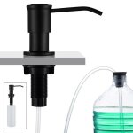 Distributeur de savon encastrable distributeur savon evier cuisine distributeur savon integre avec bouteille ...