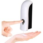 Distributeur de savon manuel 300ml mural sans percage avec vis pompe � t�te simple pour savon liquide ...