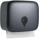 Distributeur serviettes papier mural ? imperm�able essuie - mains z / c pli�es label