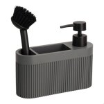 Distributeur avec support pour Éponge et brosse 15 x 6 x 17 Distributeur avec support pour Éponge et brosse 15 x 6 x 17