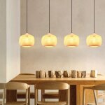 Dlglolin 4x suspension e27 luminaire lustre tissée en rotin abat - jour sphérique tissée en bambou 25cm ... Dlglolin 4x suspension e27 luminaire lustre tissée en rotin abat - jour sphérique tissée en bambou 25cm ...