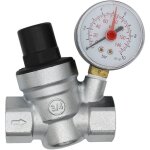 Dn20 reducteur de pression deau 3 / 4 pouce regulateur de pression eau avec manomtre