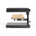 Doc159 appareil  raclette traditionnel pour quart de meule thermostat rglable socle pivotant inc ble ...