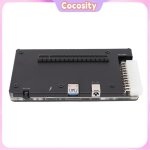 Dock de carte graphique externe mini egpu enclos de connecteur atx 24pin avec cble 1m pour pcie x4 thunderbol ...