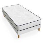 Dodo single h20 - ensemble sommier + matelas 20 cm 90x190