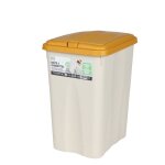 Dogi - bote conteneur  croquettes avec couvercle push coco - 21 l - blanc