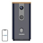 Dogness t03 - distributeur intelligent de friandises avec cam�ra hd 720p audio bidirectionnel 15 kg (noir) ...