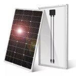 Dokio panneau solaire 80w 18v monocristallin photovoltaïque pour charger la batterie 12v Dokio panneau solaire 80w 18v monocristallin photovoltaïque pour charger la batterie 12v