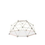 Exit metal climbing dome d�me descalade �190cm ? cage descalade ? jeux enfants ? acier ? pastel
