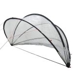 D�me de piscine transparent - vidaxl - 405x405x192 cm - pvc - r�sistant � leau - r�sistant aux uv - pliable ...