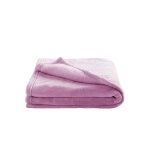 Domiva couverture microdoux 75x100 cm lilas