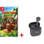 Jeu vido - donkey kong - country returns hd - nintendo switch - ecouteurs true wireless - action 1 - ...