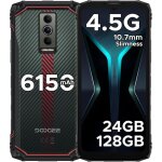 Doogee blade 10 energy smartphone robuste 24gb + 128gb 6. 56 6150mah telephone portable incassable android ...