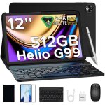 Doogee t40 pro tablette tactile 12 2. 4k android 15 - 20go + 512go 10800mah pc avec clavier stylet dual ...