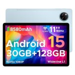 Doogee tab a9 pro + tablette 11 pouces android 15 30 go + 128 go batterie 8580 mah cam�ra 13 mpwifid�verrouill ...