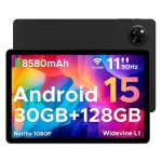 Doogee tab a9 pro + tablette 11 pouces android 15 30 go + 128 go batterie 8580 mah cam�ra 13 mpwifid�verrouill ...