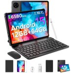 Doogee tab a9 tablette tactile avec clavier et stylet 10 pouces android 1512 go + 64 go 6580mah / face ...