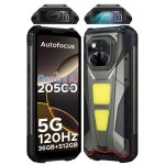 Smartphone incassable doogee v max play avec accessoires - 20500mah / 45w 6. 72? fhd + android 15 - 36go ...