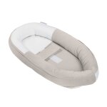 Doomoo réducteur de lit bébé cocoon, evolutif & respirant, jersey sand Doomoo réducteur de lit bébé cocoon, evolutif & respirant, jersey sand