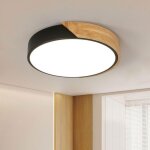 Dorlink plafonnier led 30w ? lumi�re chaude 3000k ? luminaire plafonnier led rond pour salon chambre ...