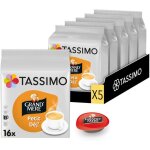 Dosettes caf petit djeuner - suteo - grandmre - 80 units - compatibles tassimo