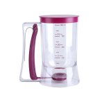 Doseur distributeur de pâte - bon appetit - 900 ml - anti - goutte - ergonomique - transparent Doseur distributeur de pâte - bon appetit - 900 ml - anti - goutte - ergonomique - transparent