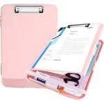 Dossier multifonctionnel double couche en plastique pp 1 pice avec compartiment de rangement fente pour ...