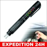 Dot 3 / 4 / 5 testeur de liquide de frein testeur de liquide de frein avec affichage 5 led pour vhicule ...